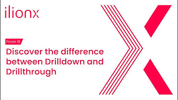Navigate your data: Discover the difference between Drilldown and Drillthrough