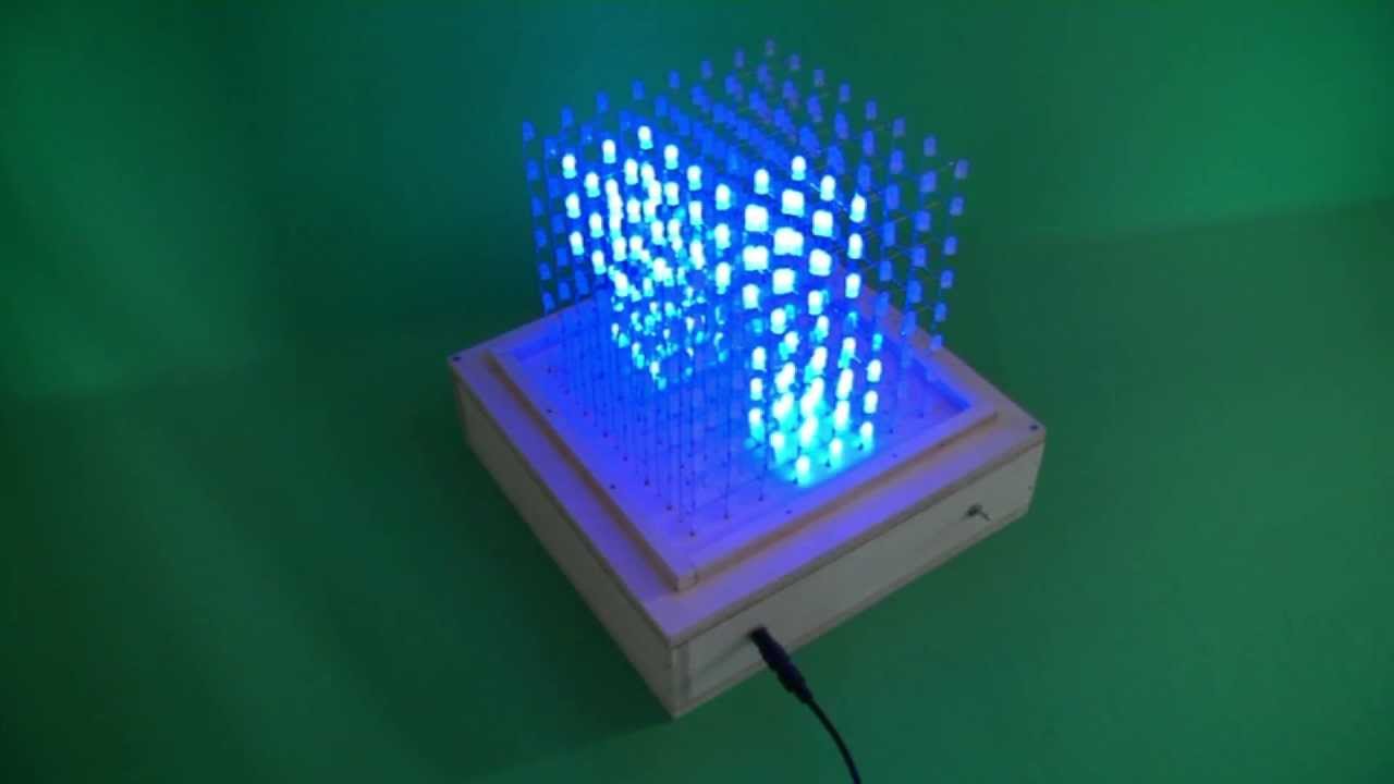 Led Cube 8x8x8 YouTube