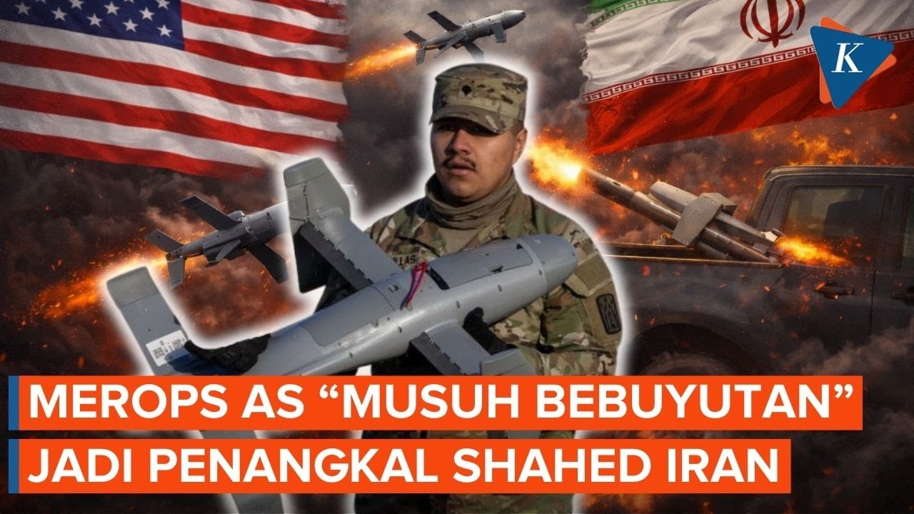 Taktik AS Balas Drone Iran, Lepaskan Merops Senjata Murah untuk Hancurkan Shahed