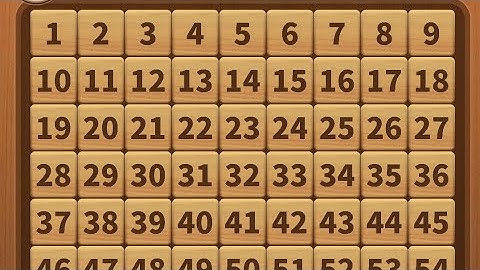 9x9 number puzzle