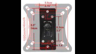 VideoSecu Full Motion TV Monitor Wall Mount for 22″-42″ LG Sony Sansui LCD LED HDTV Articulating Tilt Swivel Bracket B88 VideoSecu Long Articulating LCD LED TV Monitor Flat Panel TV Wall Mount, 20 inch Extension 55 lb