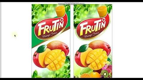 Mango Juice Packaging Design Tutorial - #Juice_Packaging_Design - Ahsan Sabri