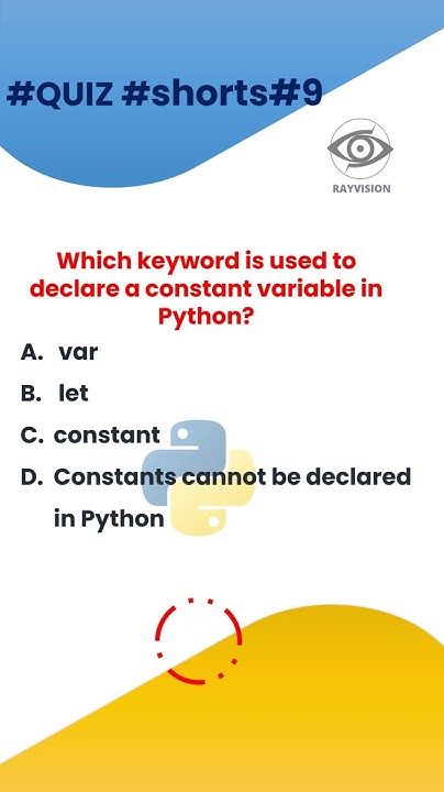 Understanding Constants in Python| Facts and Limitations #9 #gkcoding ...