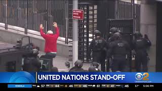 Armed Man Outside United Nations Prompts Lockdown, Standoff With Police