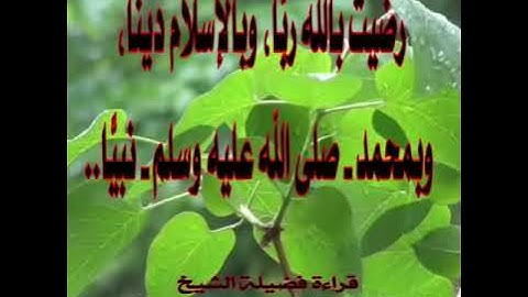 أذكار الصباح - الشيخ محمد البيطار