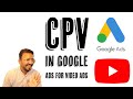 Cpv in google ads for ads