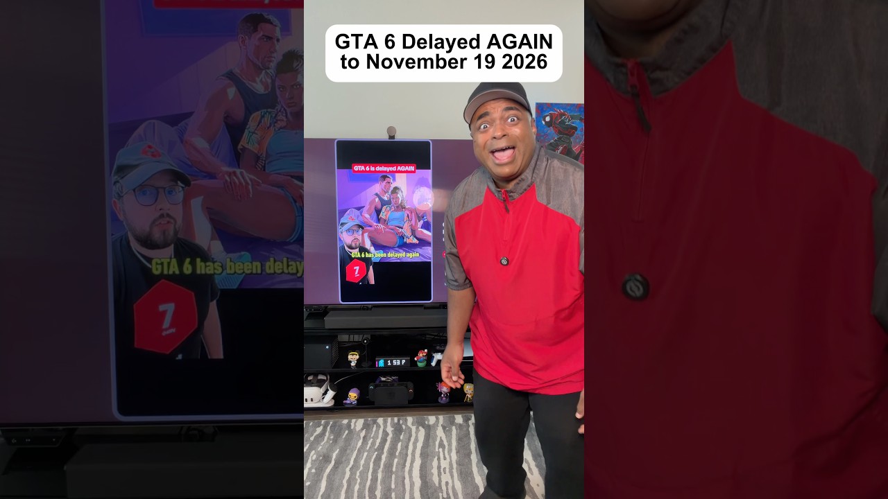 WHAT?! GTA 6 delayed AGAIN…November 19, 2026!