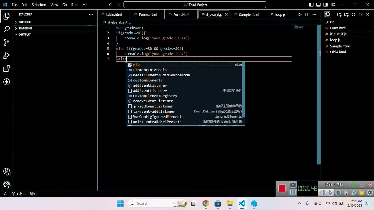 If Else If in JavaScript - YouTube