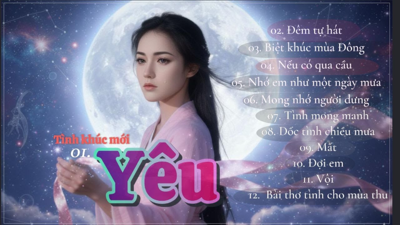 Tuyển Tập Nhạc Tình Yêu Buồn - TÌNH MONG MANH & Những Bản Tình Ca Đầy Day Dứt