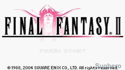 Final Fantasy II (GBA) [ITA] 01 - Introduzione