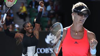 Serena Williams vs Mirjana Lucic-Baroni | 2017 AO SF | Highlights