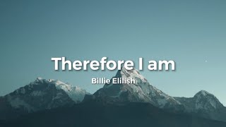 Billie Eilish - Therefore I am (clean) lyrics