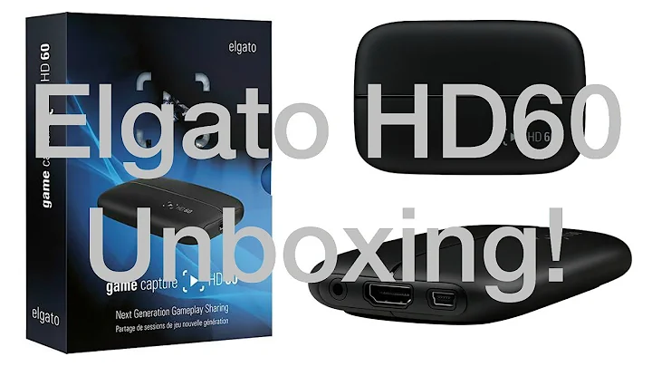 Elgato Game Capture HD60 Unboxing and First Look!