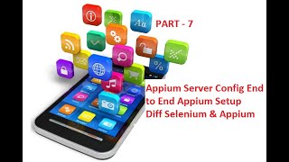 7.  Appium Server Config Check, End to End Appium Setup, Diff Selenium & Appium (Part 7 of  11)