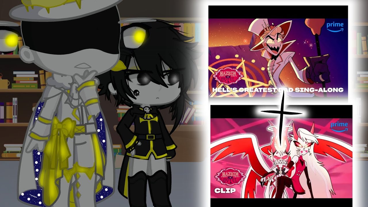 God and Lucifer's brothers  react to: Hell's greatest Dad + the final battle |•|HazbinHotel|•|My AU.