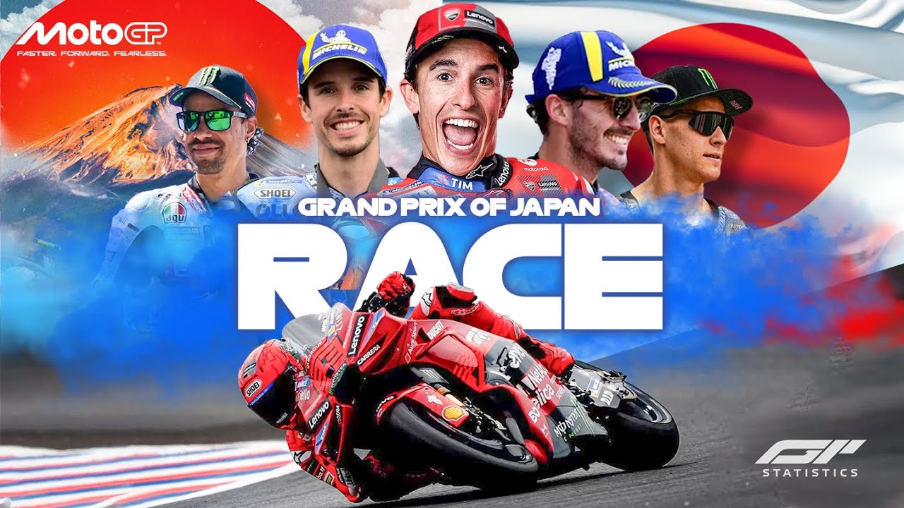 LIVE MotoGP Race | Motegi - Japanese GP 2025 | Timing & Commentary ...