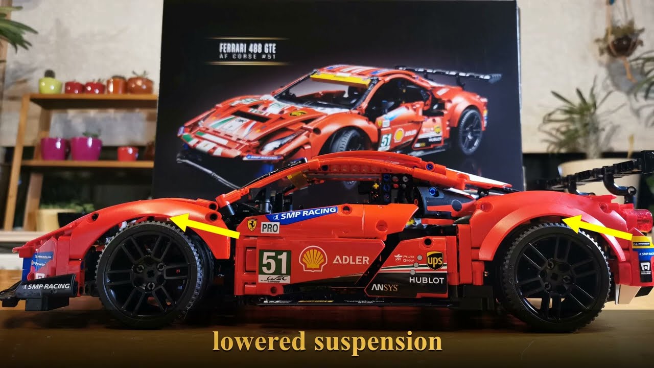 Lego Ferrari 488 Gte Improvements - Youtube
