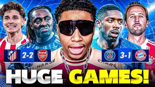 UCL SEMI FINAL PREDICTIONS 🔥 Bayern vs PSG & Arsenal vs Atletico