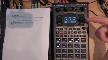 SP404 mk2 51.14 - Firmware 3.0 Bug Fixes