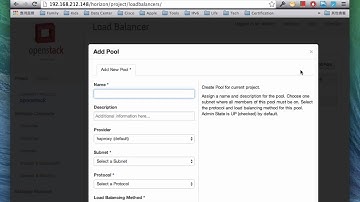 OpenStack: Using Keypair File to Login Instance & Configuring LBaaS