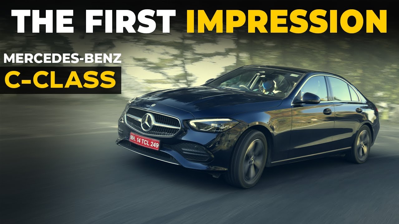 2022 Mercedes-Benz C-Class Review, The Entry-Level S-Class?, The First  Impression