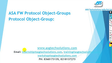 ASA | Protocol Object Group | Cisco | Hindi