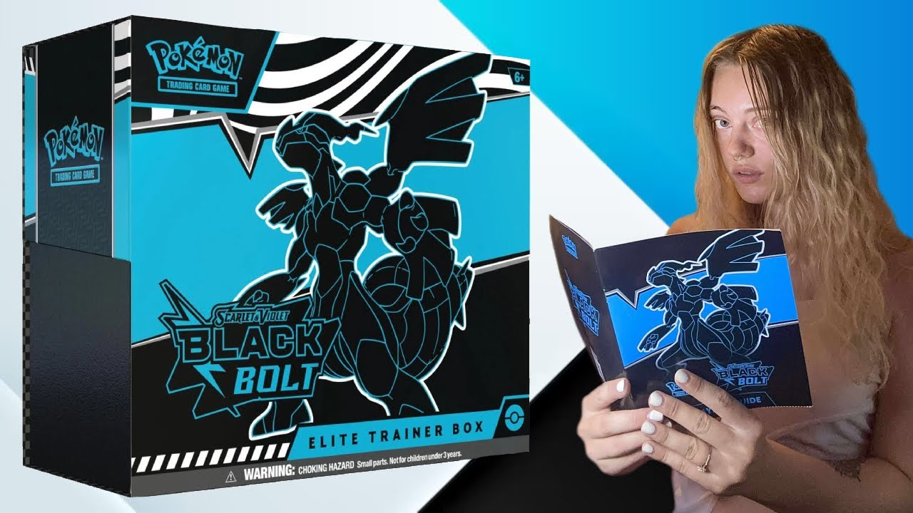 Black Bolt ETB Unboxing - Crazy Double Pull !!
