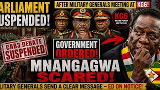 Military Generals Closes Parliament doors and suspend CAB3 debate, calling changes enemy of the....