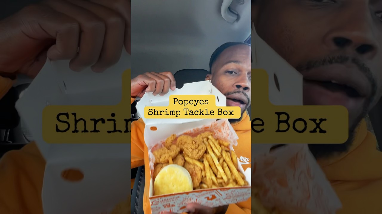 Popeyes New Shrimp Tackle Box for Only $5.99! 🍤👀 