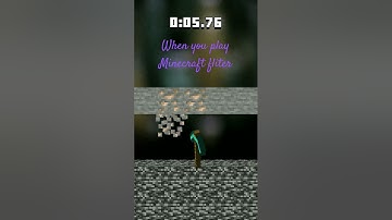 Minecraft filter #shorts #funk #music #remix