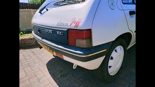 Teleurgesteld Aggregaat Voorkomen Peugeot 205 removal and painting the lower rear bumper - YouTube