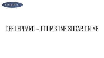 Def Leppard - Pour Some Sugar On Me Drum Score