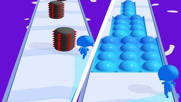 Pop It Run All Levels Gameplay Walkthrough Android,IOS New Update Levels  26-27