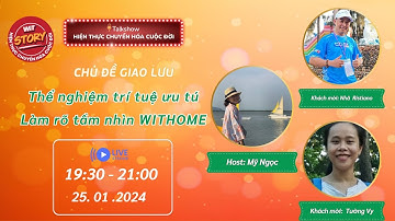[25.01.24] 3 phương pháp Thụ đắc, Tụ chúng, Gia tốc | Nha Ristiano & Tường Vy | Talkshow WiT Story