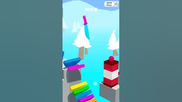 Sliceitall Level 257 game play #gaming #shorts #gunsprint #sliceitall