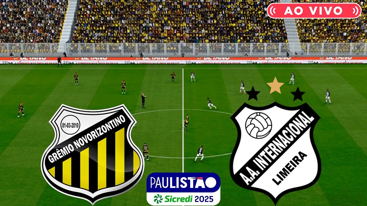 NOVORIZONTINO X INTER DE LIMEIRA | AO VIVO COM IMAGENS DO PAULISTÃO ...