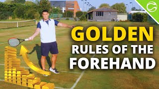 Tennis Forehand Technique - Five Golden Rules