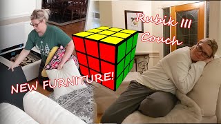 Clean With Me/ New Couch/ Linsy Home Rubik III