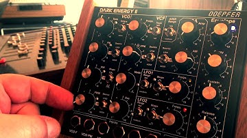 Doepfer Dark Energy II für Einsteiger Erste Versuche