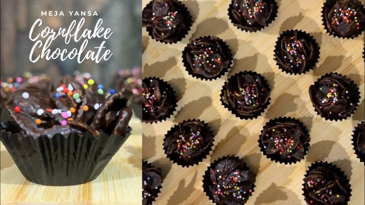 CORNFLAKE COKLAT, HANYA 3 BAHAN, WAJIB DICOBA