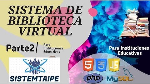 SISTEMA DE BIBLIOTECA VIRTUAL VERSION 2