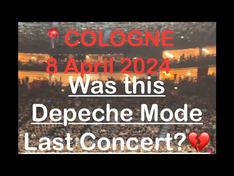 Depeche Mode Live Last Concert Ever Full Concert Köln Cologne 8 April 2024