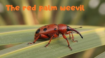Exploring the Red Palm Weevil | Secrets of Rhynchophorus ferrugineus