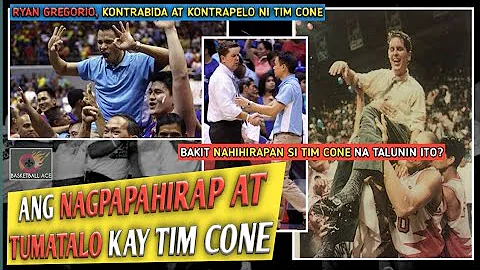 ANG LAGING NAGPAPAHIRAP AT TUMATALO KAY TIM CONE | RYAN GREGORIO ANG KONTRABIDA AT KONTRAPELO SA PBA