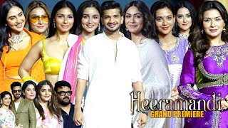 Celebrities Arrives At Heeramandi Screening | Munawar Faruqui,Ankita,Kapil,Avneet Kaur