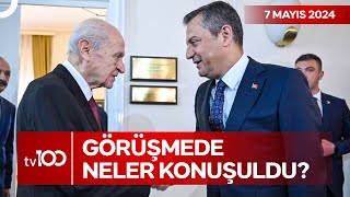 Özgür Özel Devlet Bahçeli Ile Görüştü Tv100 Ana Haber