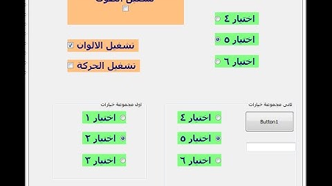 8 CheckBox and RadioButton and GroupBox