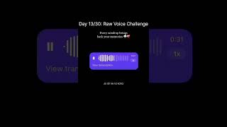 Day 13/30: Raw Voice Challenge This part of the song ❤️ #coversong #30daychallenge #trending #shorts