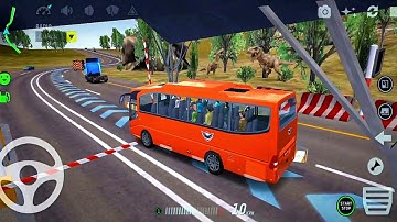 Bus Simulator Max : Las Vegas to Sacramento City Road Driving Best - Android Gameplay