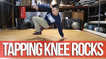 How To Breakdance | Tapping Knee Rocks | Footwork 101